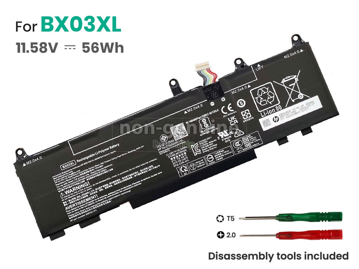 Bateria de alta qualidade para portátil HP ZBook FIREFLY 14 G11 (5G415ES)