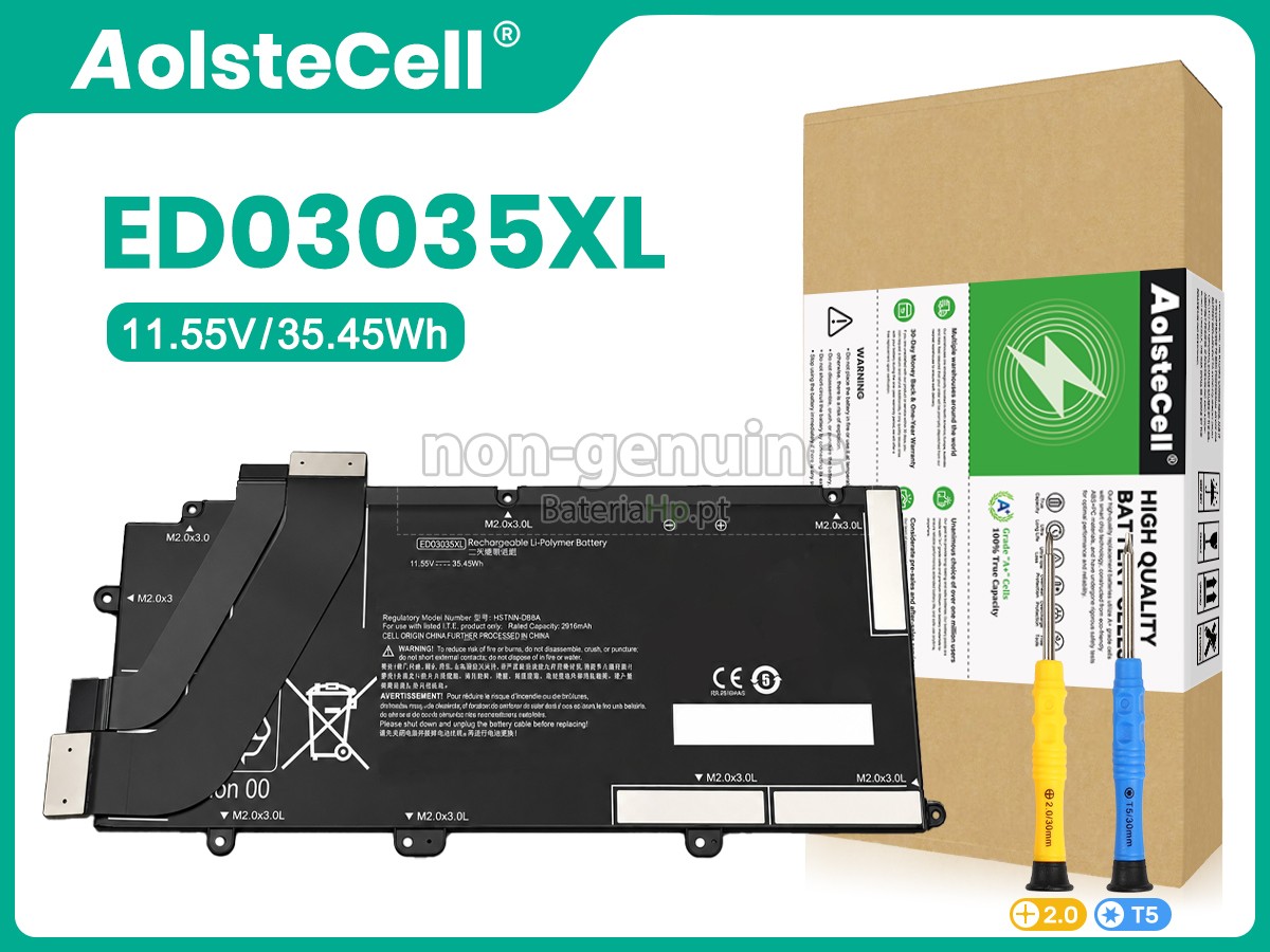 Bateria de alta qualidade para portátil HP ED03035XL