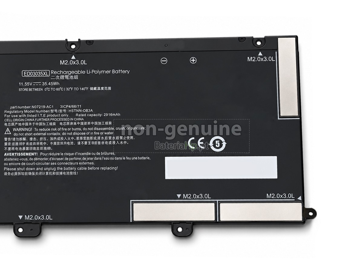 Bateria de alta qualidade para portátil HP ED03035XL