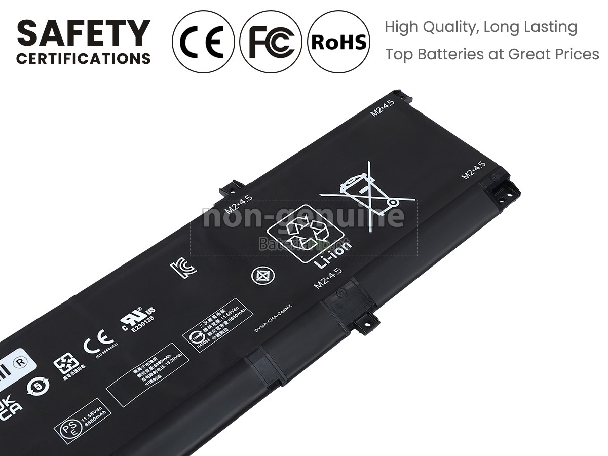 Bateria de alta qualidade para portátil HP Omen 16-AM0176NG
