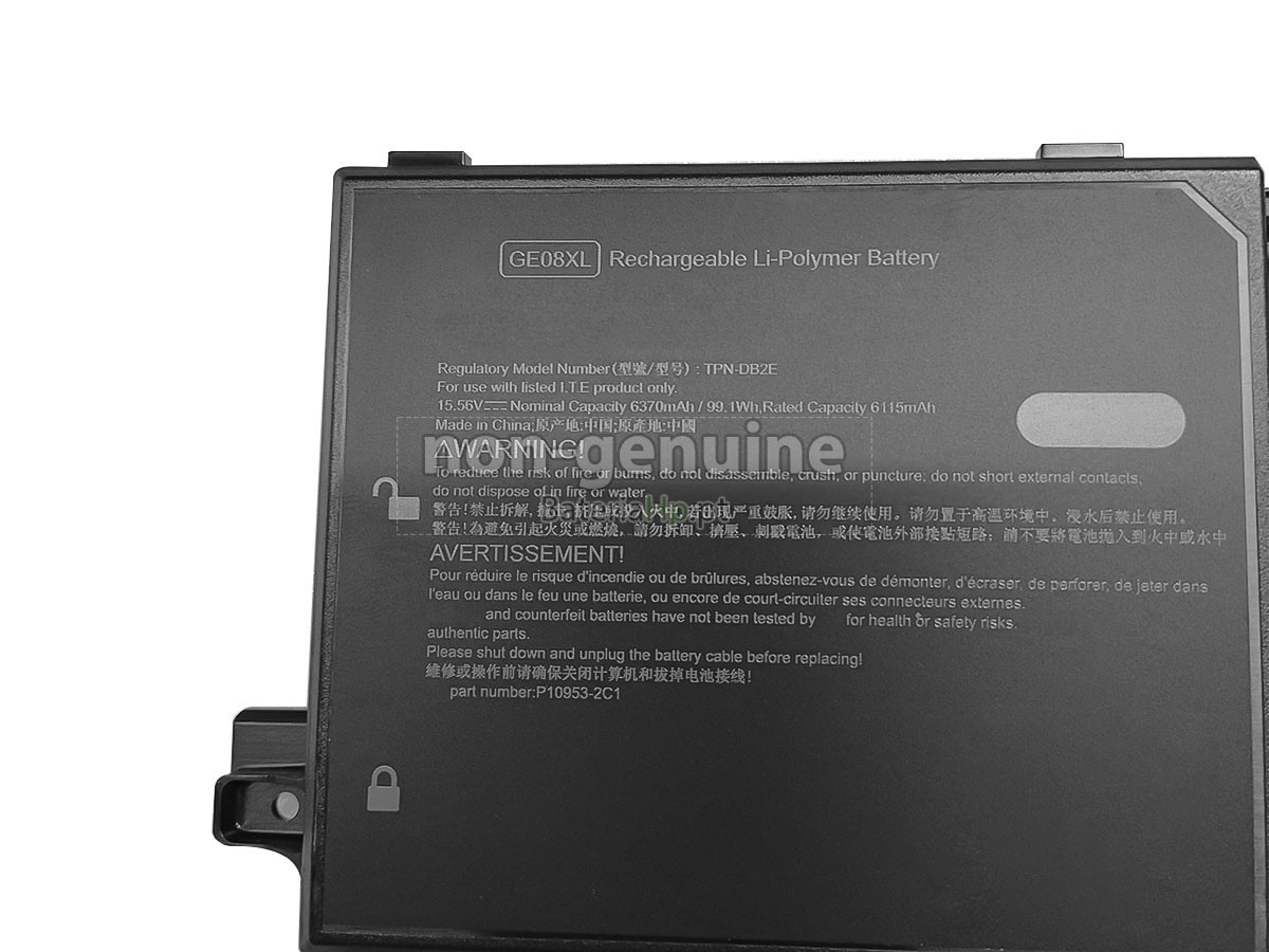 Bateria de alta qualidade para portátil HP GE08099XL-PL