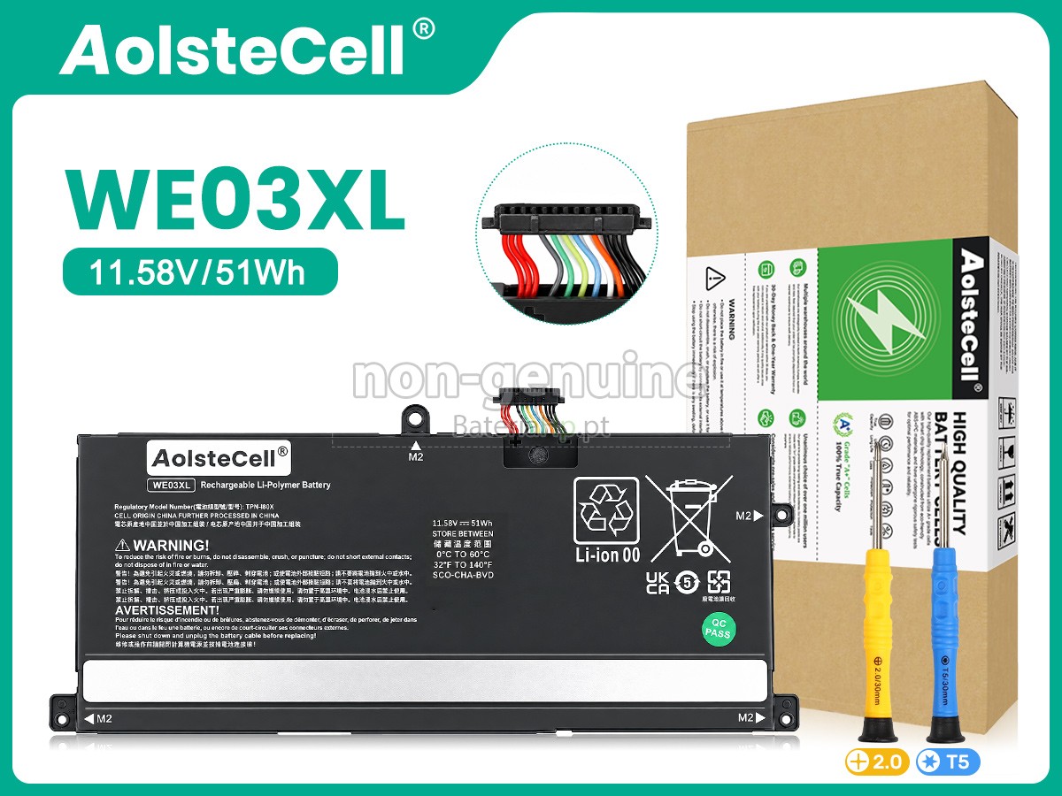 Bateria de alta qualidade para portátil HP TPN-IB0X