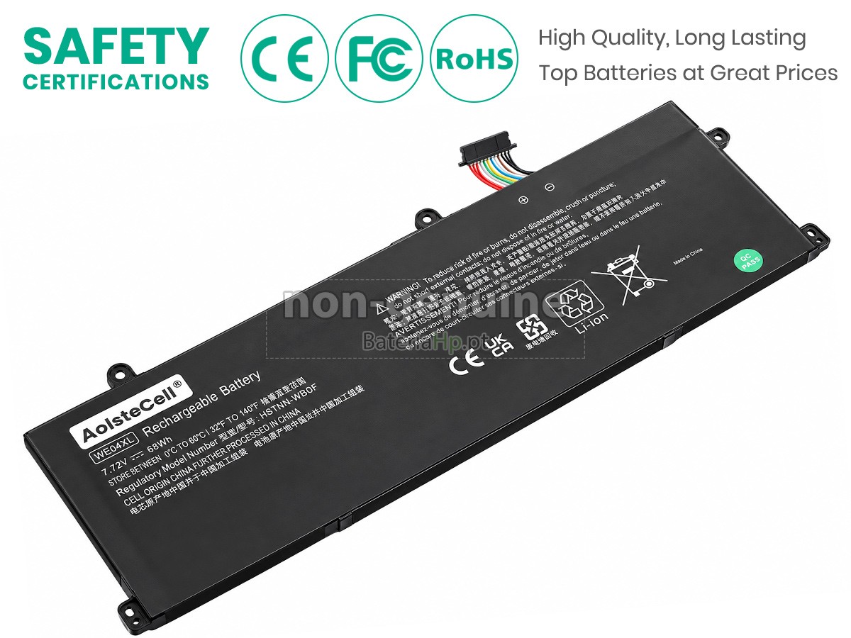 Bateria de alta qualidade para portátil HP Pavilion Plus 14-EY1008AU