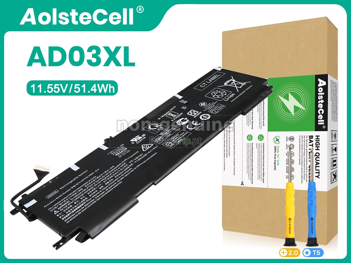 Bateria de alta qualidade para portátil HP Envy 13-AD053TX